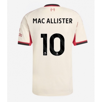 Billige Fotballdrakt Liverpool Alexis Mac Allister #10 Replika Bortedrakt 2025-26 Kortermet